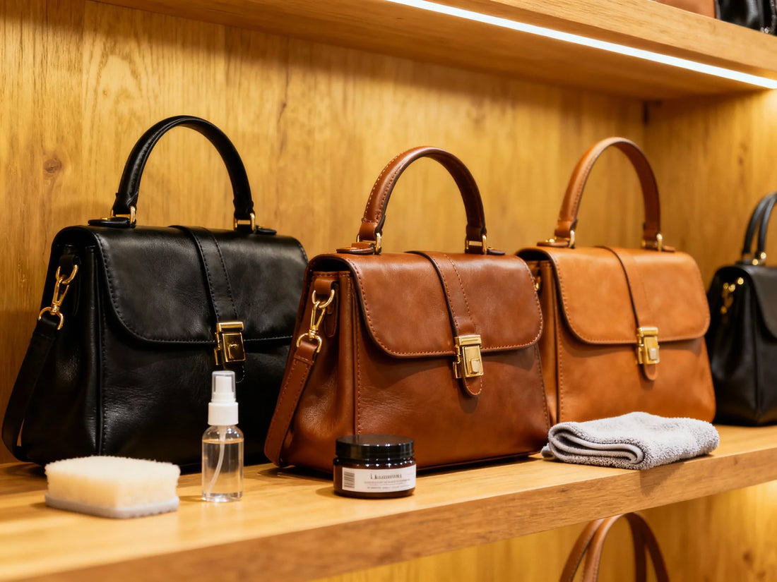 Guia completo de manutenção de bolsas de couro femininas: faça sua bolsa durar anos