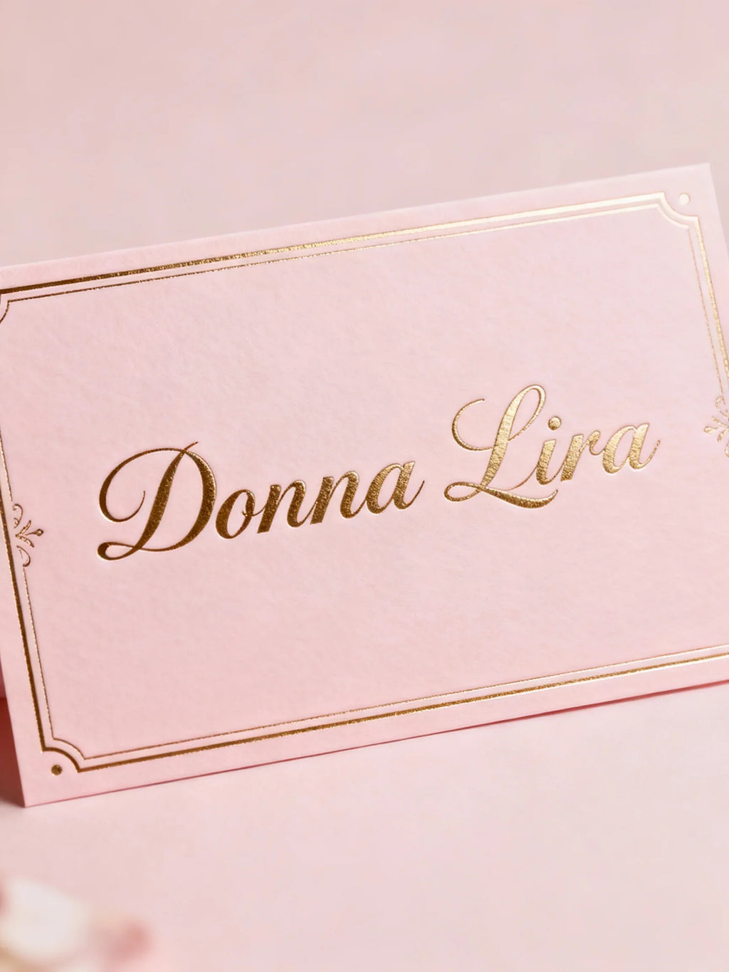 Cartão & Presente 🎁 Donna Lira