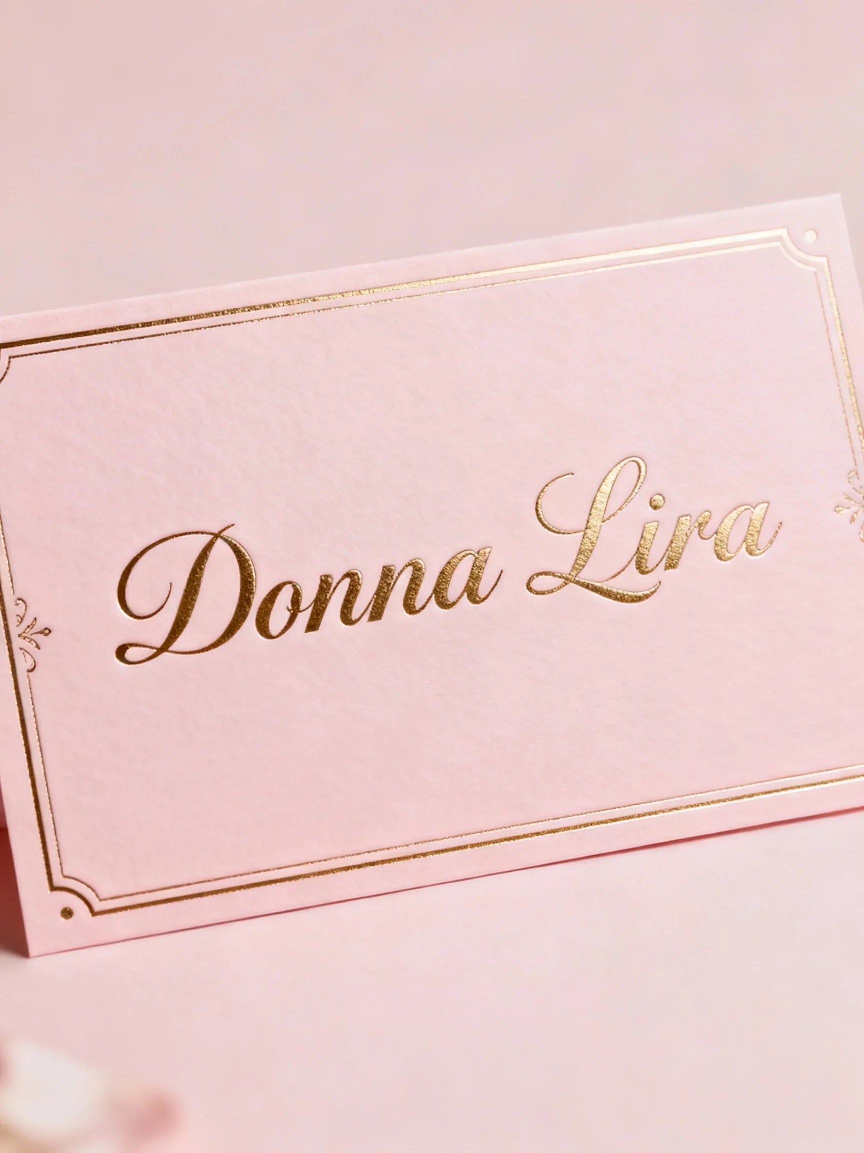 Cartão & Presente 🎁 Donna Lira